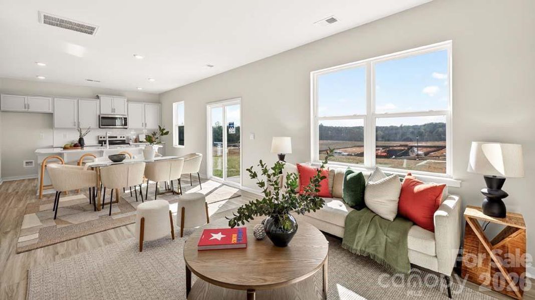 Furnished interior view inside a new home in Cline Village, Conover (Image 11).