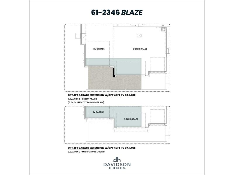 Image 10 representing the The Blaze C by Davidson Homes LLC in Hidden Hills, Prescott, AZ.