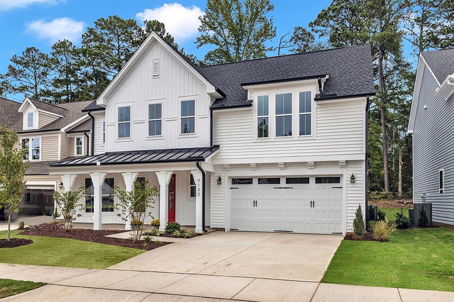 Representative exterior photo of a completed home built from the The Highland by RobuckHomes in Baylee Ridge, Selma, NC (Image 25). Representative exterior photo of a completed home built from the The Highland by RobuckHomes in Baylee Ridge, Selma, NC (Image 25).