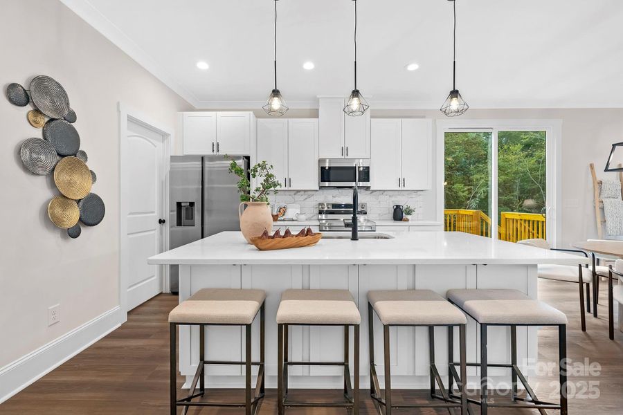Furnished interior view inside a new home in , Stanley (Image 16).