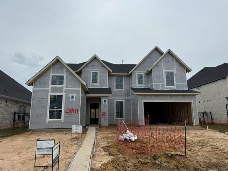 In-progress construction of a new home in Woodson’s Reserve, Spring, TX (Image 6). In-progress construction of a new home in Woodson’s Reserve, Spring, TX (Image 6).