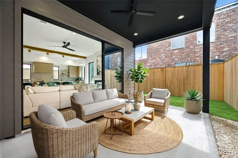 Backyard (virtual staging) Backyard (virtual staging)