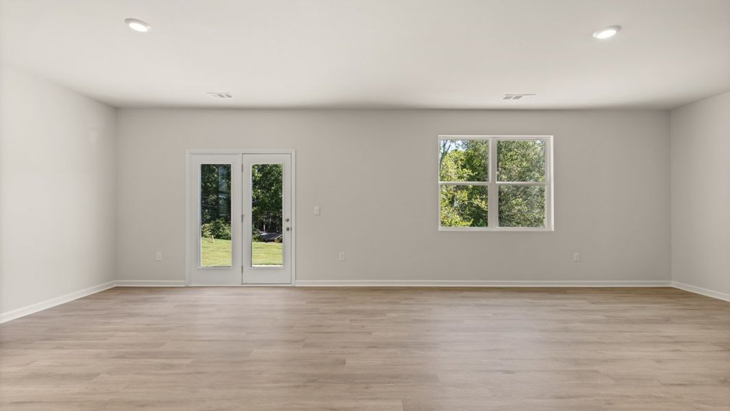 Spacious, unfurnished interior of a new home in Rolling Meadows, Jasper (Image 16). Spacious, unfurnished interior of a new home in Rolling Meadows, Jasper (Image 16).