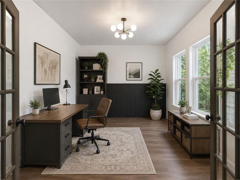 Furnished interior view inside a new home in Ferguson Corners, Emerson (Image 13).