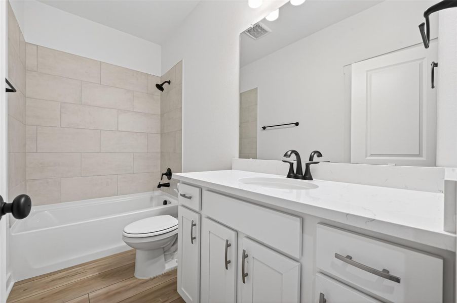 Furnished interior view inside a new home in Mostyn Springs, Magnolia (Image 12).