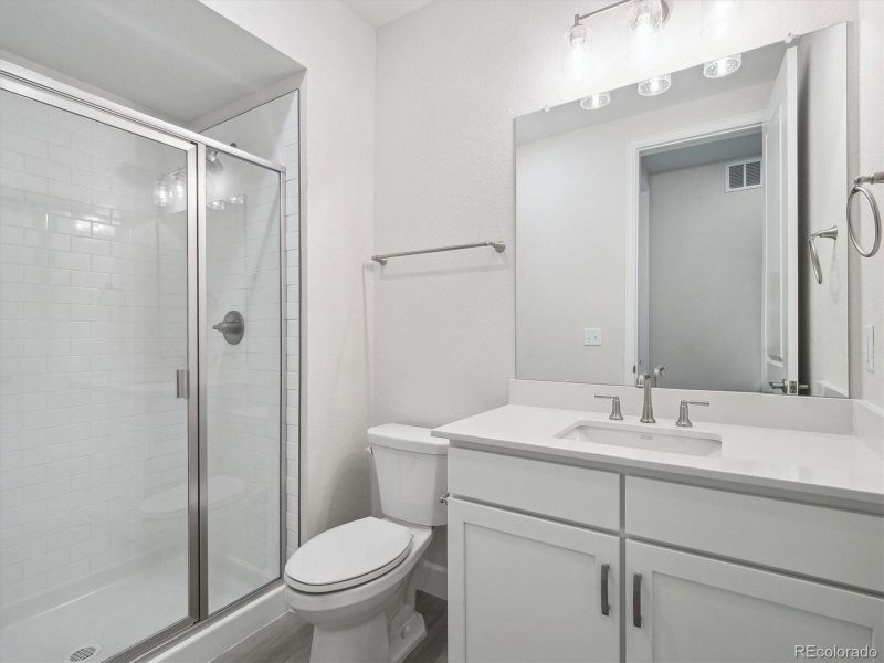 Furnished interior view inside a new home in Vista Pines at Crystal Valley, Castle Rock (Image 7).