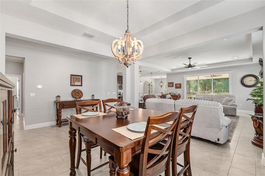 Furnished interior view inside a new home in Finley Woods, Gainesville (Image 45). Furnished interior view inside a new home in Finley Woods, Gainesville (Image 45).