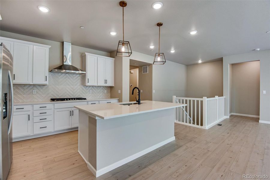 Furnished interior view inside a new home in Reunion Ridge, Commerce City (Image 15).