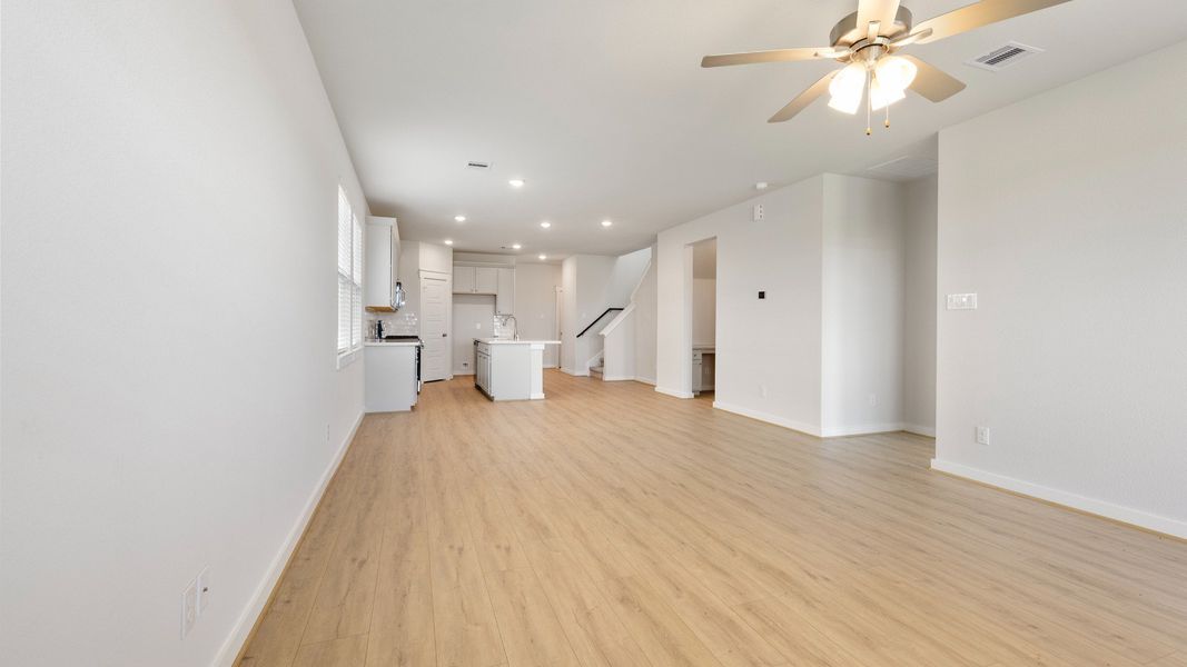 Furnished interior view inside a new home in Mostyn Springs, Magnolia (Image 13).