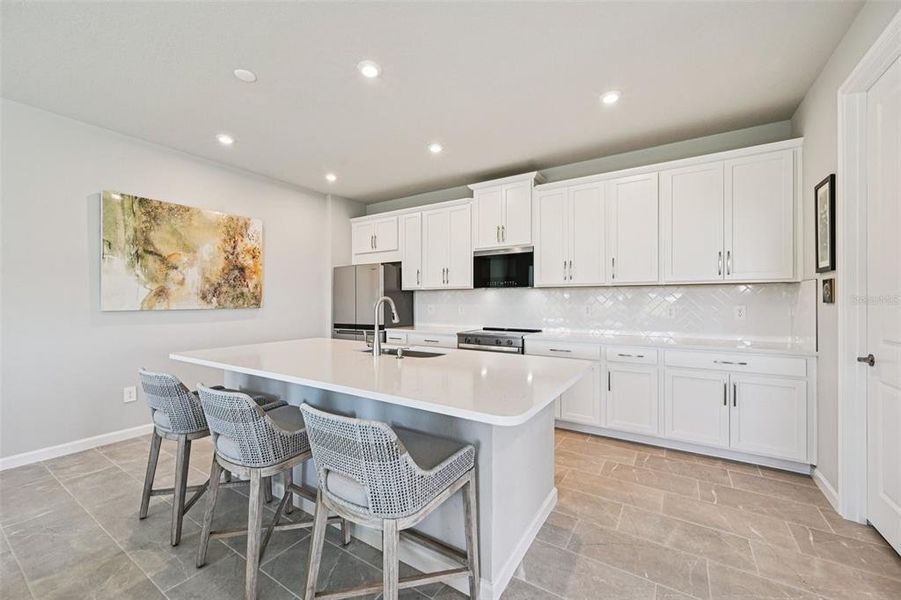 Furnished interior view inside a new home in , Venice (Image 13).