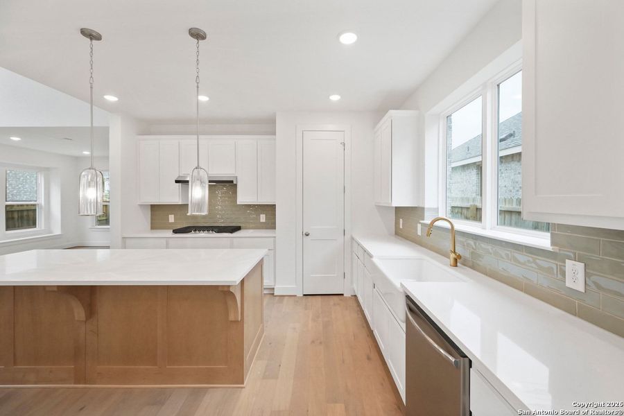 Furnished interior view inside a new home in Davis Ranch: 45ft. lots, San Antonio (Image 4).