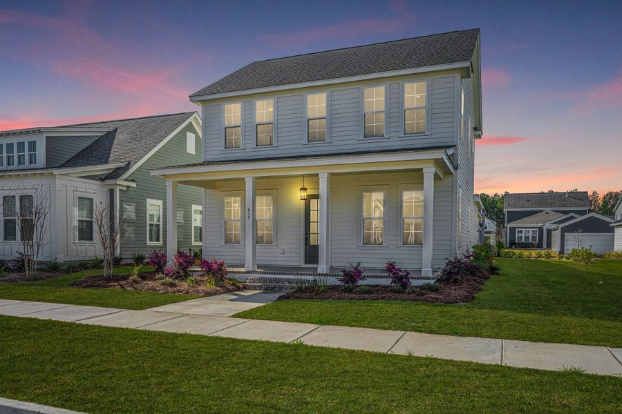 Representative exterior photo of a completed home built from the Aberdeen by Homes by Dickerson in Nexton, Summerville, SC (Image 20).