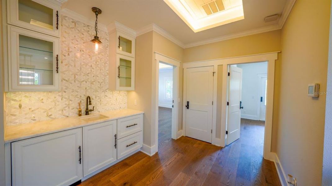 Landing upstairs between primary and bedroom 2 bedroom