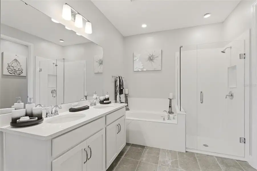Furnished interior view inside a new home in , Apopka (Image 45).