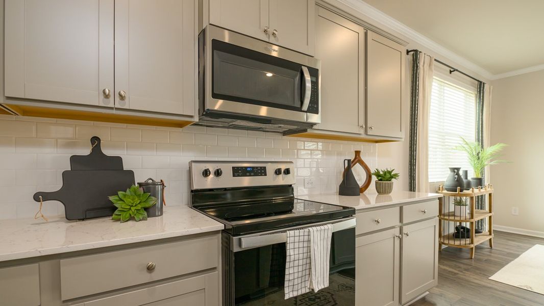 Furnished interior view inside a new home in Barrett Cove, Marietta (Image 9).