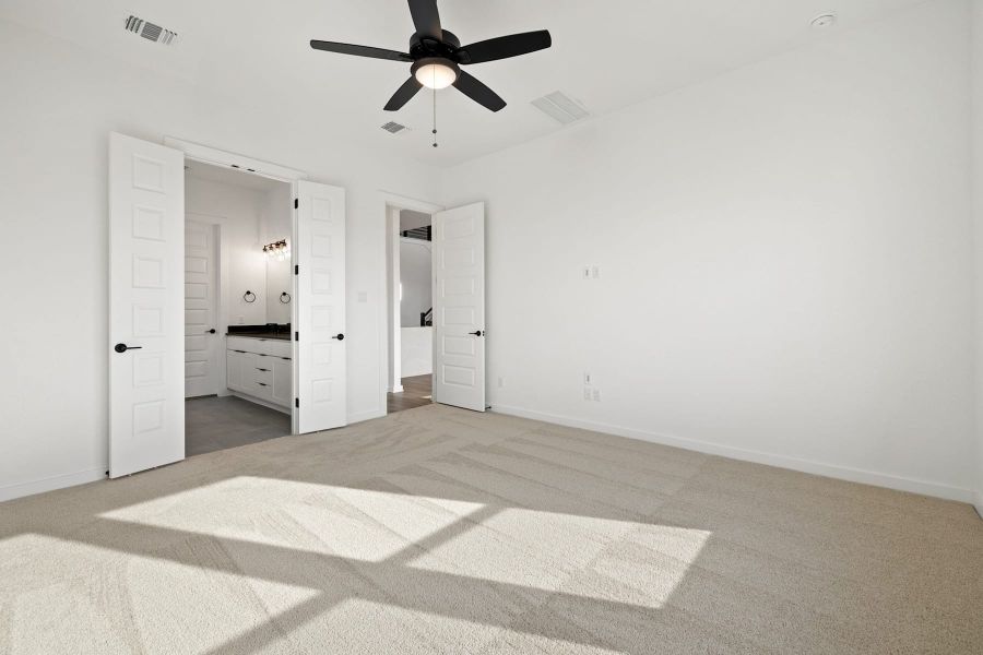 Spacious, unfurnished interior of a new home in Park Central, Georgetown (Image 38). Spacious, unfurnished interior of a new home in Park Central, Georgetown (Image 38).