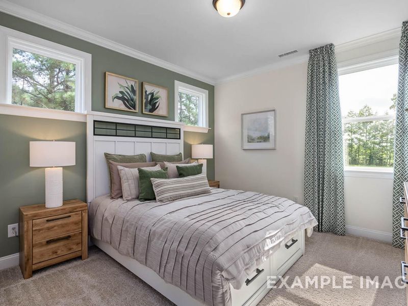 Furnished interior view inside a new home in Tobacco Road, Angier (Image 20).
