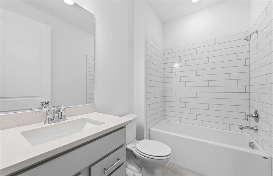 Furnished interior view inside a new home in Reagan Landing, Bradenton (Image 10).