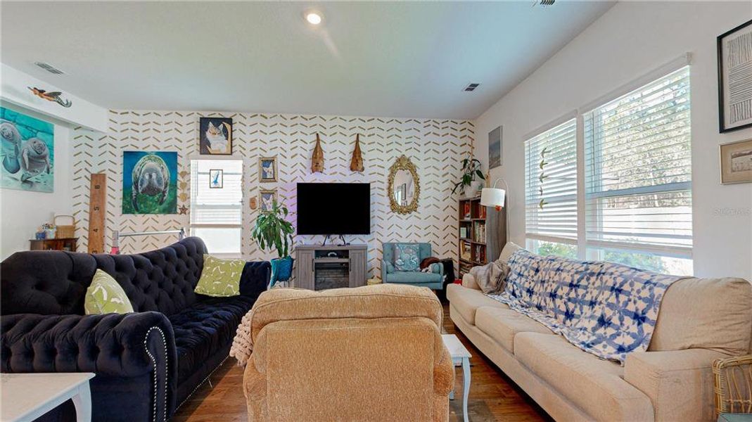 Furnished interior view inside a new home in Sawmill Branch Express, Palm Coast (Image 40).