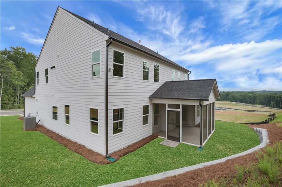 Exterior details and patio area of a home in Arbor West, Dawsonville (Image 30).