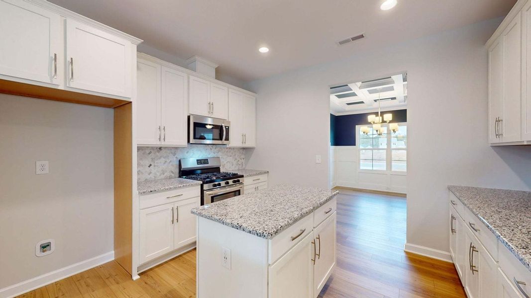 Representative furnished interior of a home built from the Bladen by Caviness & Cates Communities in Maggie Way, Wendell (Image 134).