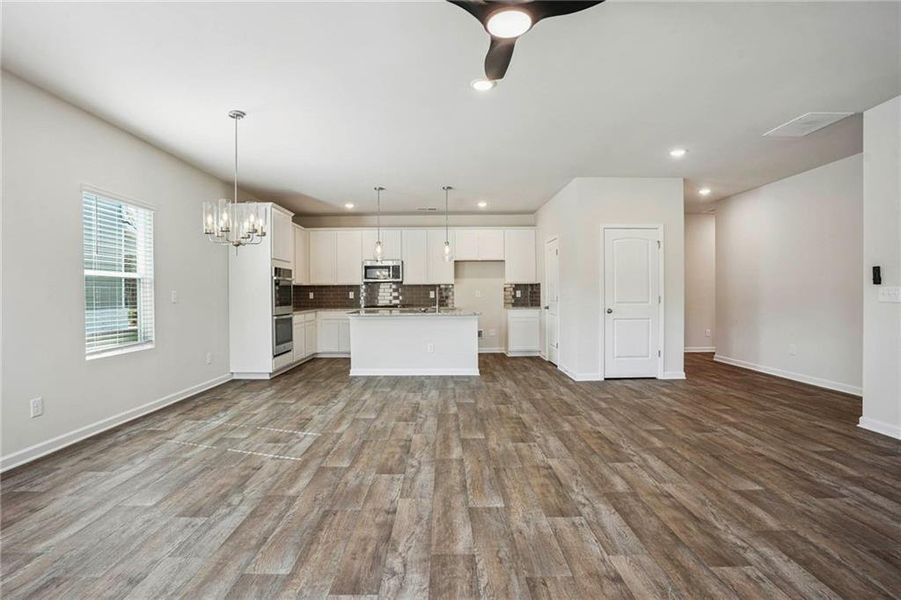 Spacious, unfurnished interior of a new home in Preserve at AG Village, Perry (Image 14). Spacious, unfurnished interior of a new home in Preserve at AG Village, Perry (Image 14).