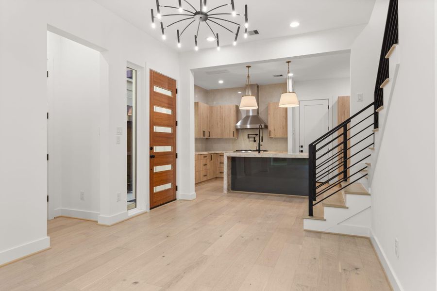 Furnished interior view inside a new home in , Houston (Image 15). Furnished interior view inside a new home in , Houston (Image 15).