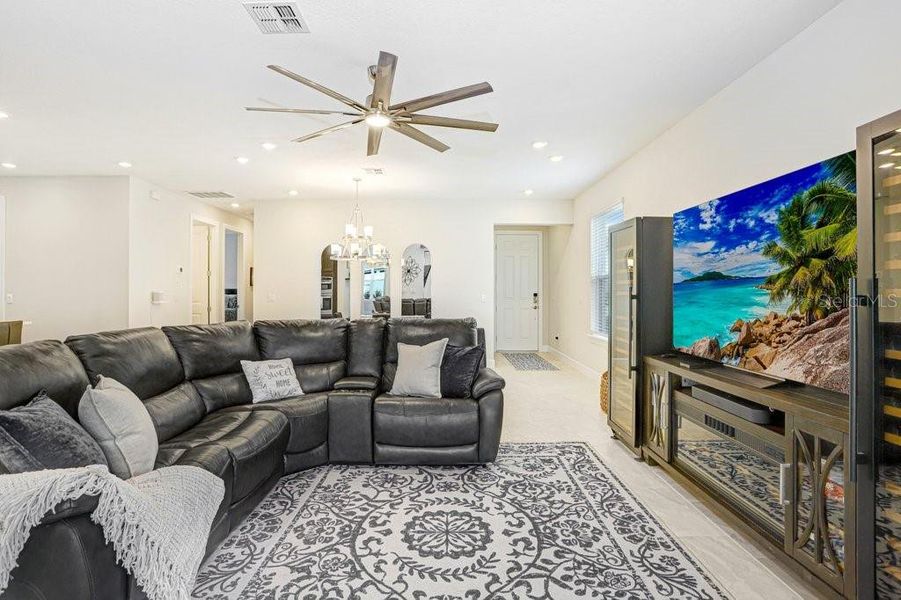 Furnished interior view inside a new home in Esplanade at Artisan Lakes, Palmetto (Image 9).