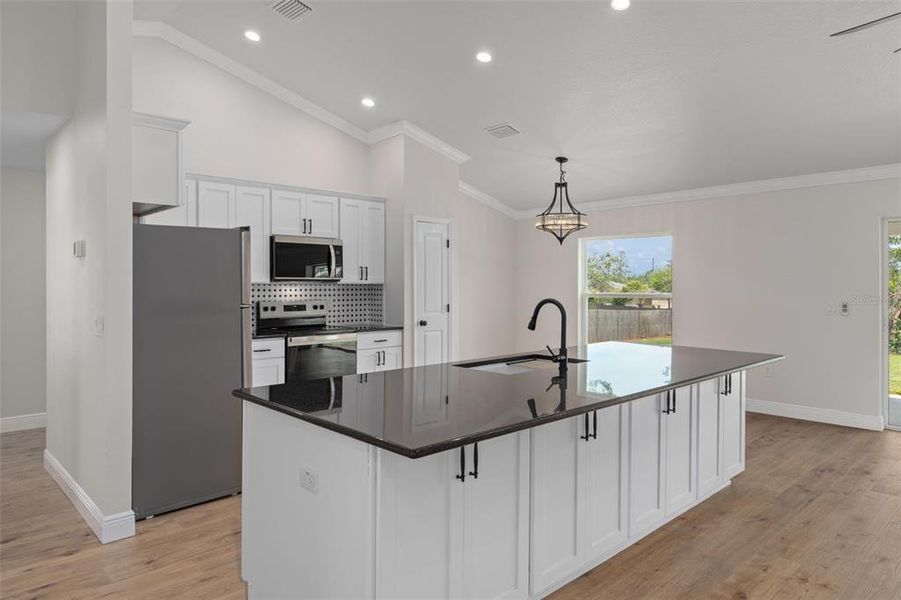 Furnished interior view inside a new home in , Weeki Wachee (Image 7).