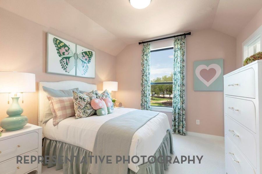 Furnished interior view inside a new home in Cross Creek West, Fulshear (Image 34).