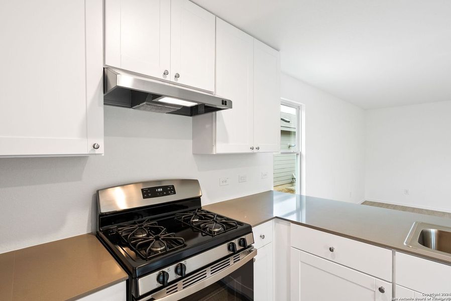 Furnished interior view inside a new home in Torian Village, San Antonio (Image 5). Furnished interior view inside a new home in Torian Village, San Antonio (Image 5).