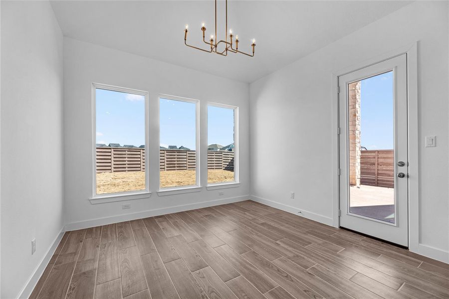 Spacious, unfurnished interior of a new home in Austin Point, Richmond (Image 17).