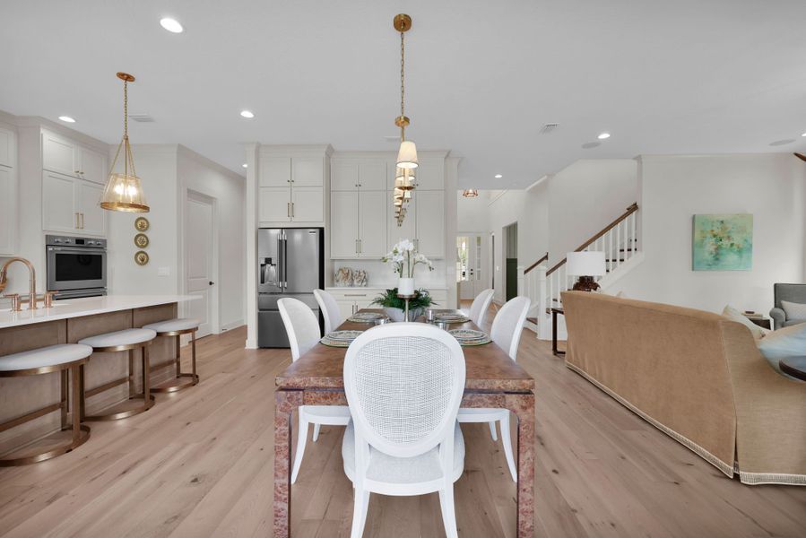 Representative furnished interior of a home built from the Scarlett by Riverside Homes in Mariposa at EverRange 50' Series, Jacksonville (Image 39).