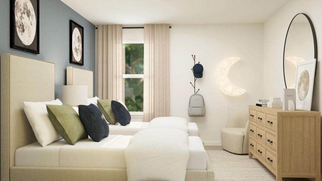 Furnished interior view inside a new home in Deer Valley, Canton (Image 13).