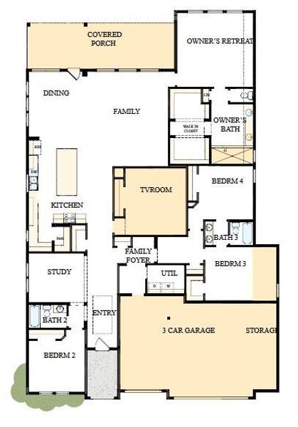 The success of a floor plan is the way you can move through it…You’ll be amazed at how well this home lives…We call it traffic patterns.