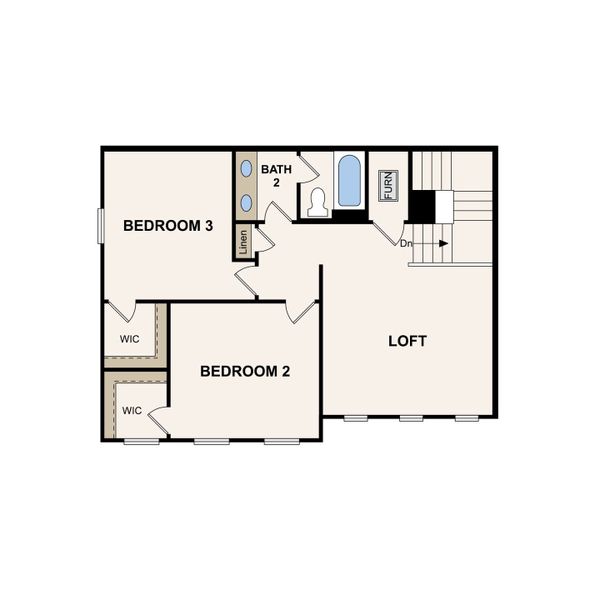 2D floor plan layout of this home in Canebrake at Hickory Hills, Old Hickory, TN (Image 2). 2D floor plan layout of this home in Canebrake at Hickory Hills, Old Hickory, TN (Image 2).