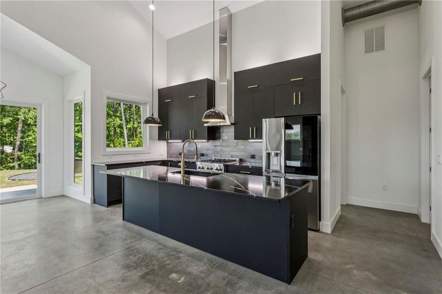 Furnished interior view inside a new home in , Marietta (Image 5).