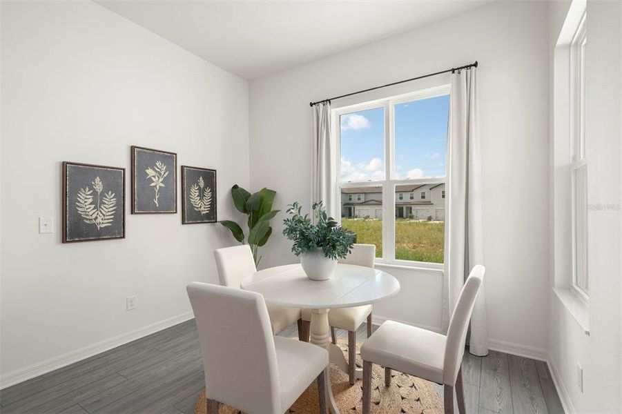 Furnished interior view inside a new home in Sol Vista, Dundee (Image 12). Furnished interior view inside a new home in Sol Vista, Dundee (Image 12).