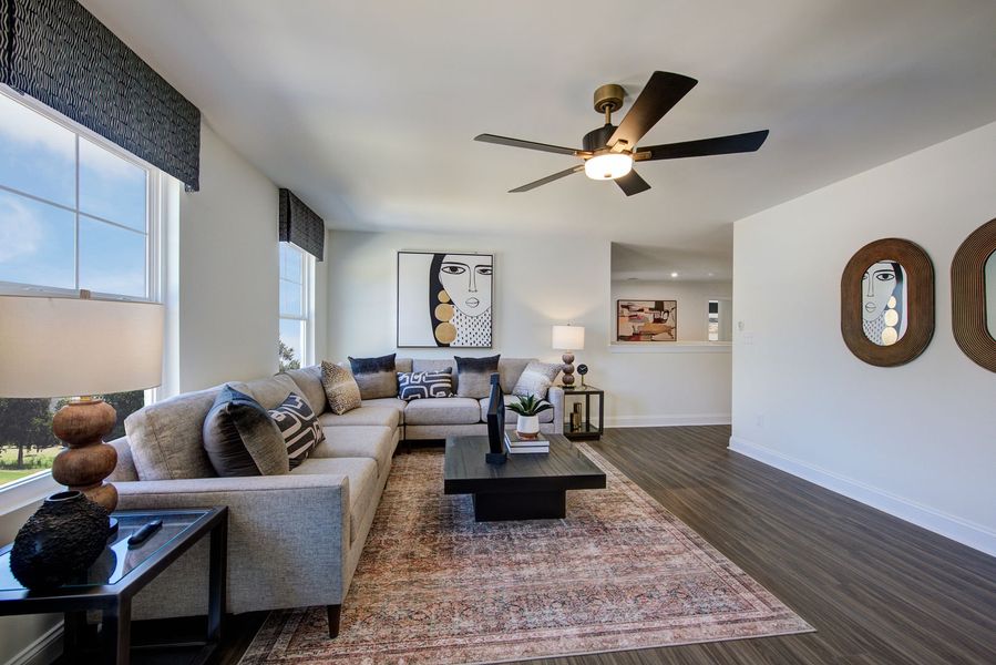 Furnished interior view inside a new home in Williams Grove, Apex (Image 13).