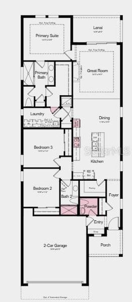 2D floor plan layout of this home in Westview Community Group Page, Kissimmee, FL (Image 2). 2D floor plan layout of this home in Westview Community Group Page, Kissimmee, FL (Image 2).