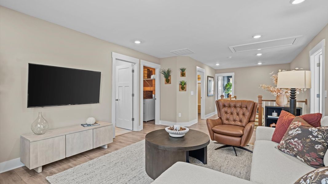 Loft of The Drayton Design by DRB Homes