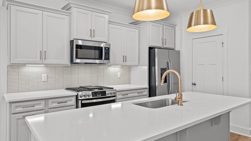 Furnished interior view inside a new home in Pelham Crossing, Greenville (Image 11).