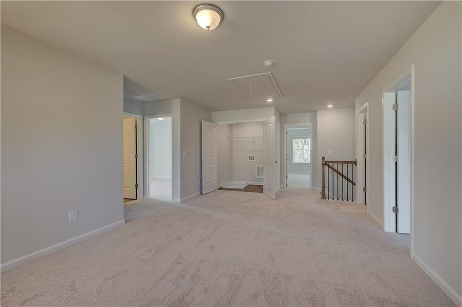 Spacious, unfurnished interior of a new home in Westminster, Covington (Image 21).
