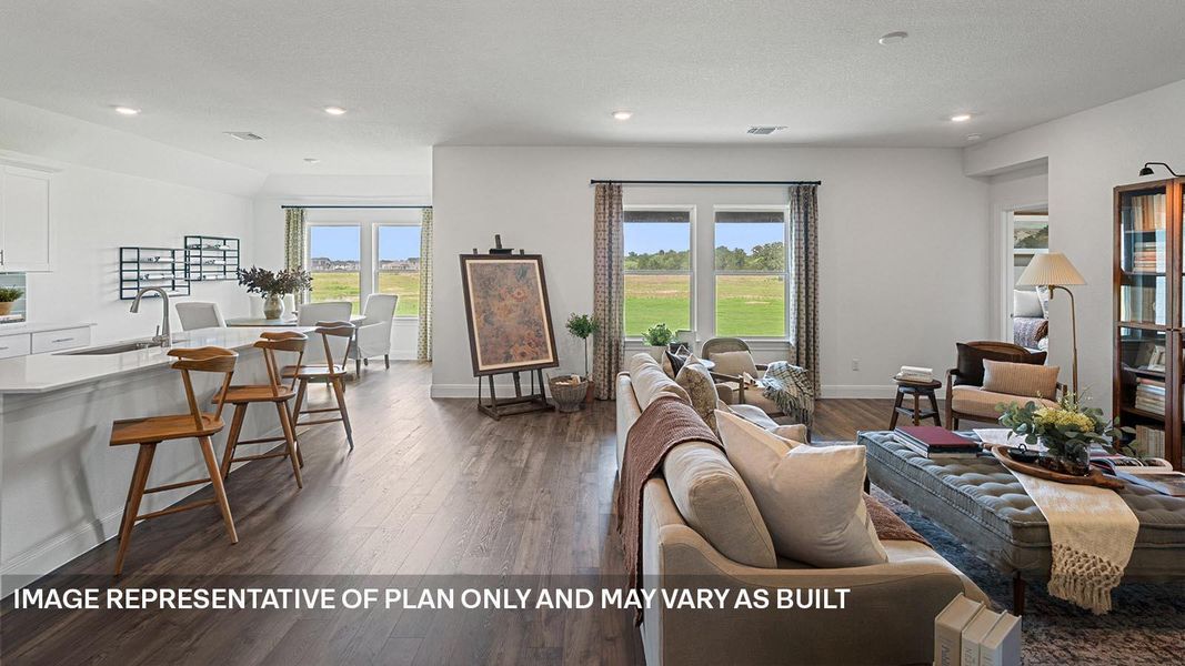 Furnished interior view inside a new home in Riverview, Georgetown (Image 15).