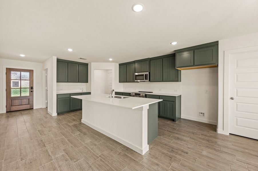 Furnished interior view inside a new home in Gatlin Ranch, Springtown (Image 5).