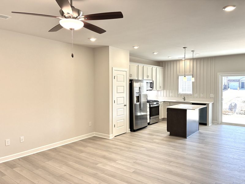 Furnished interior view inside a new home in Miller Park, Greenville (Image 5).
