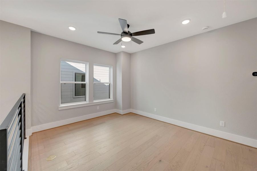 Spacious, unfurnished interior of a new home in Easthaven at Bridgeland Central - Vision Collection, Cypress (Image 23).