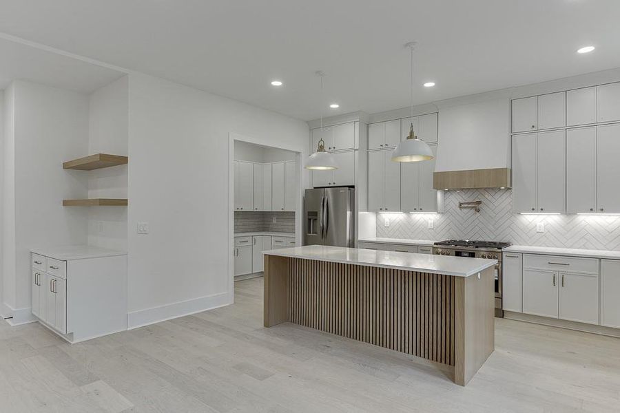 Furnished interior view inside a new home in , Flowery Branch (Image 9).
