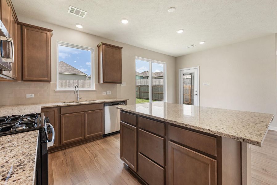 Furnished interior view inside a new home in , Brenham (Image 8). Furnished interior view inside a new home in , Brenham (Image 8).