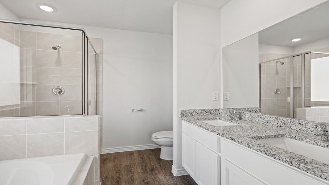 Primary bathroom Primary bathroom